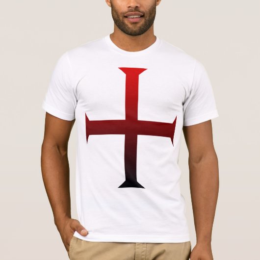 Templar Cross T-shirt (Voorkant)