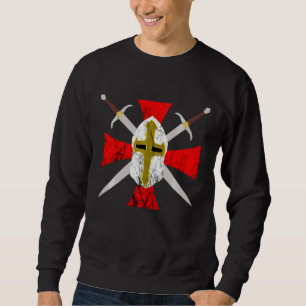 Templar Crusader Knight Code Symbool Medieva Trui