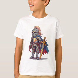 Templar Knight Crusader Kid's Tee Shirt
