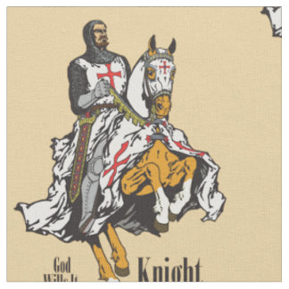 Templar Knight. God wast het. Deus Vult Stof