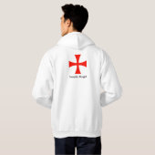 Templar Knight Hoodie (Achterkant volledig)