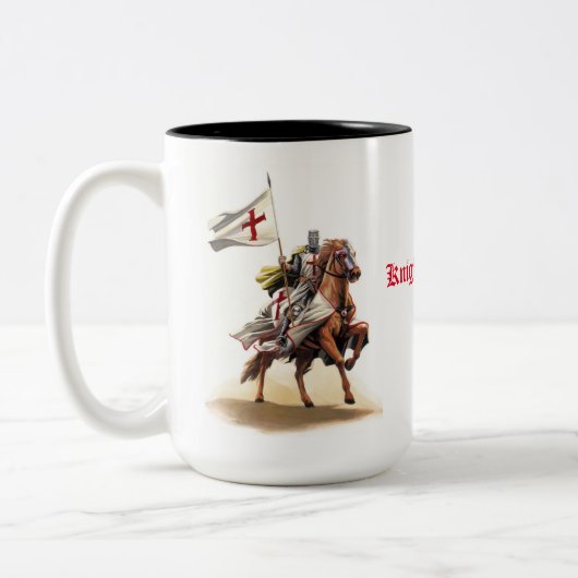 Templar Knight Mug (Gauche)