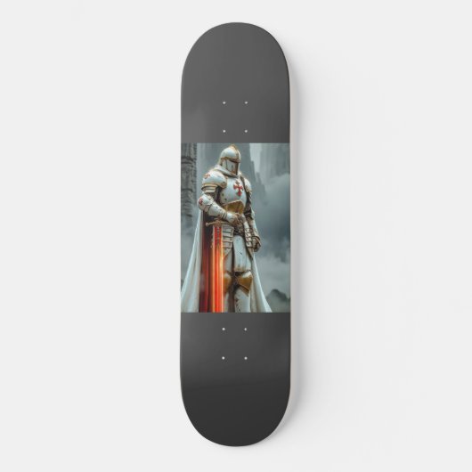 Templar Knight Skateboard (Voorkant)