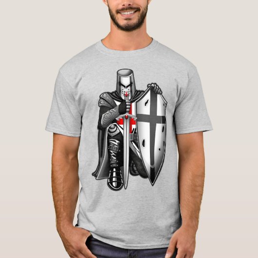 Templar Knight T-shirt (Voorkant)
