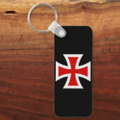 Templar-kruis Sleutelhanger (Voorkant)