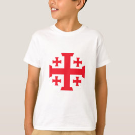 Templar Kruisvaarder Jeruzalem Kruis Kinderen T-sh T-shirt