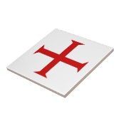 templar messghts red cross malta teutonic hospitaa tegeltje (Zijkant)