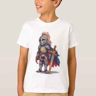 Templar Ridder Kruisvaarder Kinder T-shirt