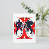 Templar Superhelds Briefkaart (Staand voorkant)