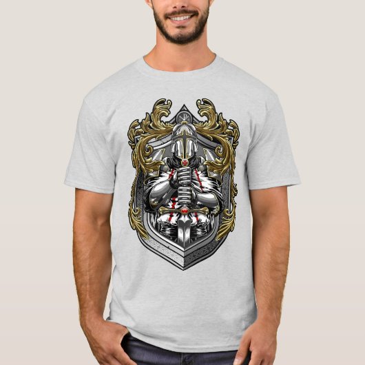 Templars Gold T-shirt (Voorkant)