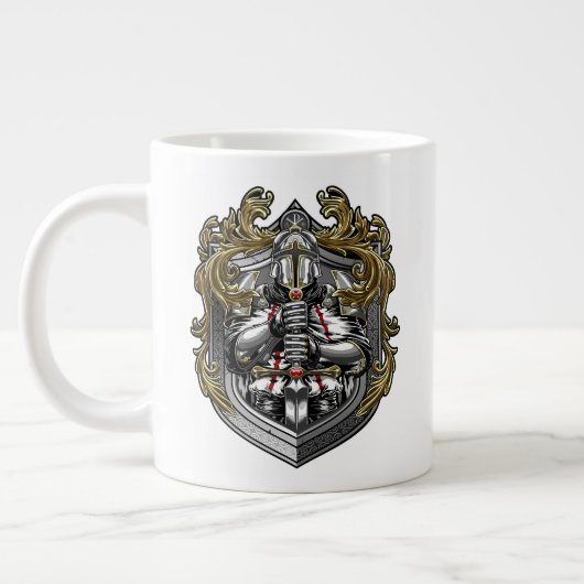 Templars Jumbo 20oz Mug Extra Grote Beker (Links)