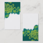 templat de carte de visite de peinture de chinois (Devant / Derrière)