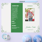 Template brochure voor uitvaartprogramma (Enkel)