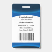 Template Employee Photo Nurse ID Badge (Dos)