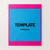 Template Legpuzzel (Verticaal)