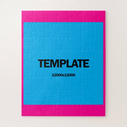 Template Legpuzzel (Verticaal)