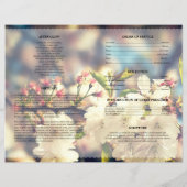 TEMPLATE ROUWDIENST MET OUDE BLOEMEN (Achterkant)