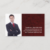 Template voor visitekaartje voor advocaat (Achterkant)