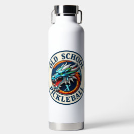 Template Water Bottle Dragon X team Pickleball  Waterfles
