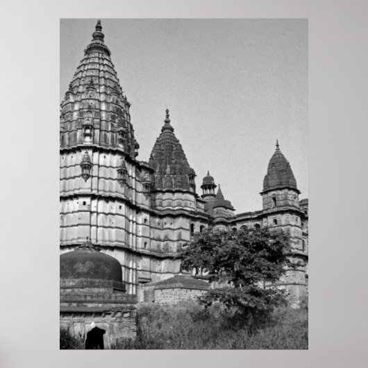 Temple à Varanasi Inde Poster (Devant)