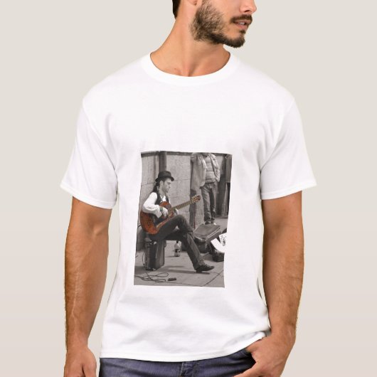 Temple Bar Busker T-shirt (Voorkant)