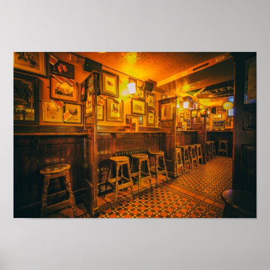 Temple Bar / Dublin Poster (Voorkant)