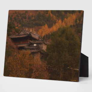 Temple bouddhiste Plaque