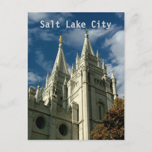 Temple Briefkaart (Voorkant)