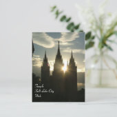 Temple Briefkaart (Staand voorkant)