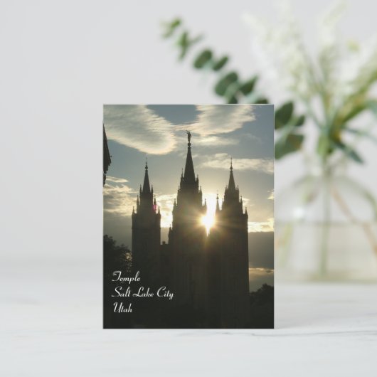 Temple Briefkaart (Staand voorkant)