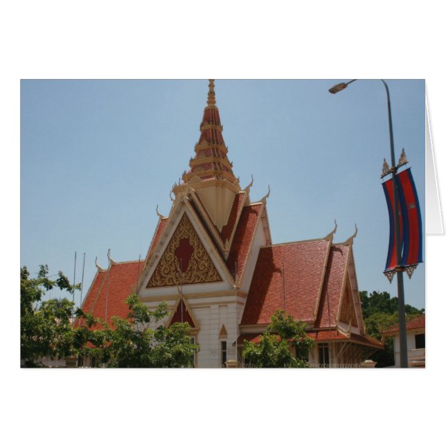 temple cambodgien (Devant horizontal)