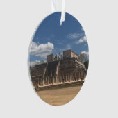 Temple Chichen Itza de l'Ornement des Guerriers (devant)