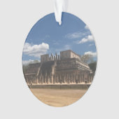 Temple Chichen Itza de l'Ornement des Guerriers (devant)