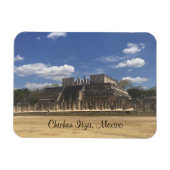 Temple Chichen Itza des Guerriers #3 Magnet (Horizontal)