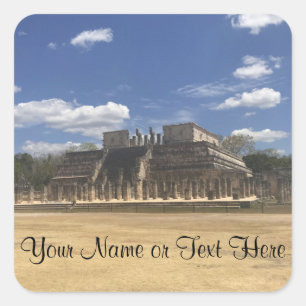 Temple Chichen Itza des Guerriers #3 Stickers