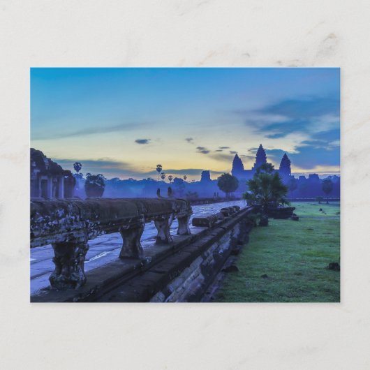 Temple d'Angkor Vat - Cambodge Carte postale (Devant)