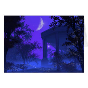 Temple de Diana dans le clair de lune