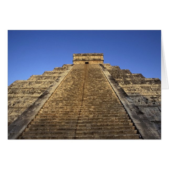 Temple de Kukulcan ou château de Castillo) en 2 (Devant horizontal)