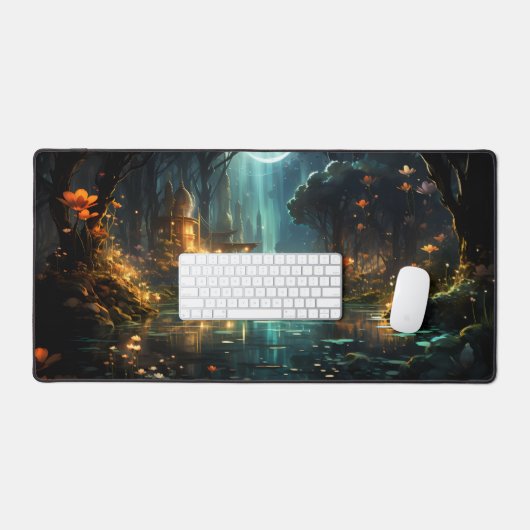 Temple de la Forêt Cachée au clair de lune (Clavier et souris)