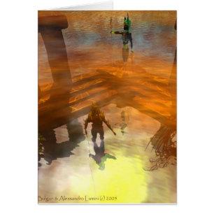 Temple de l'eau sombre à l'aube, Science-fiction