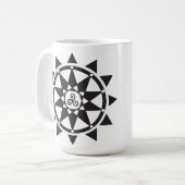 Temple de tasse de logo de sorcellerie (Devant gauche)