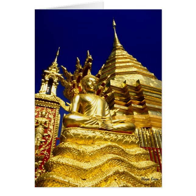 Temple d'or - Chiang Mai - Thaïlande (Devant)