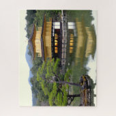 Temple du Pavillon d'or sur le Puzzle (Vertical)