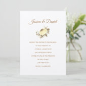Temple Faire-part de mariage (Debout devant)