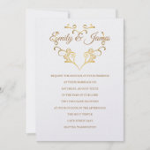 Temple Faire-part de mariage (Devant)