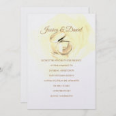 Temple Faire-part de mariage (Devant / Derrière)