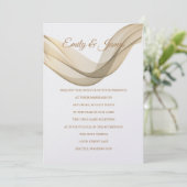 Temple Faire-part de mariage (Debout devant)