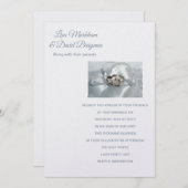 Temple Faire-part de mariage (Devant / Derrière)