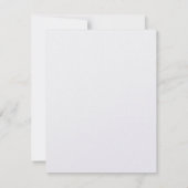 Temple Faire-part de mariage fantaisie Invitation  (Dos)