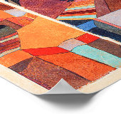 Temple Gardens (1920) van Paul Klee Poster (Hoek)